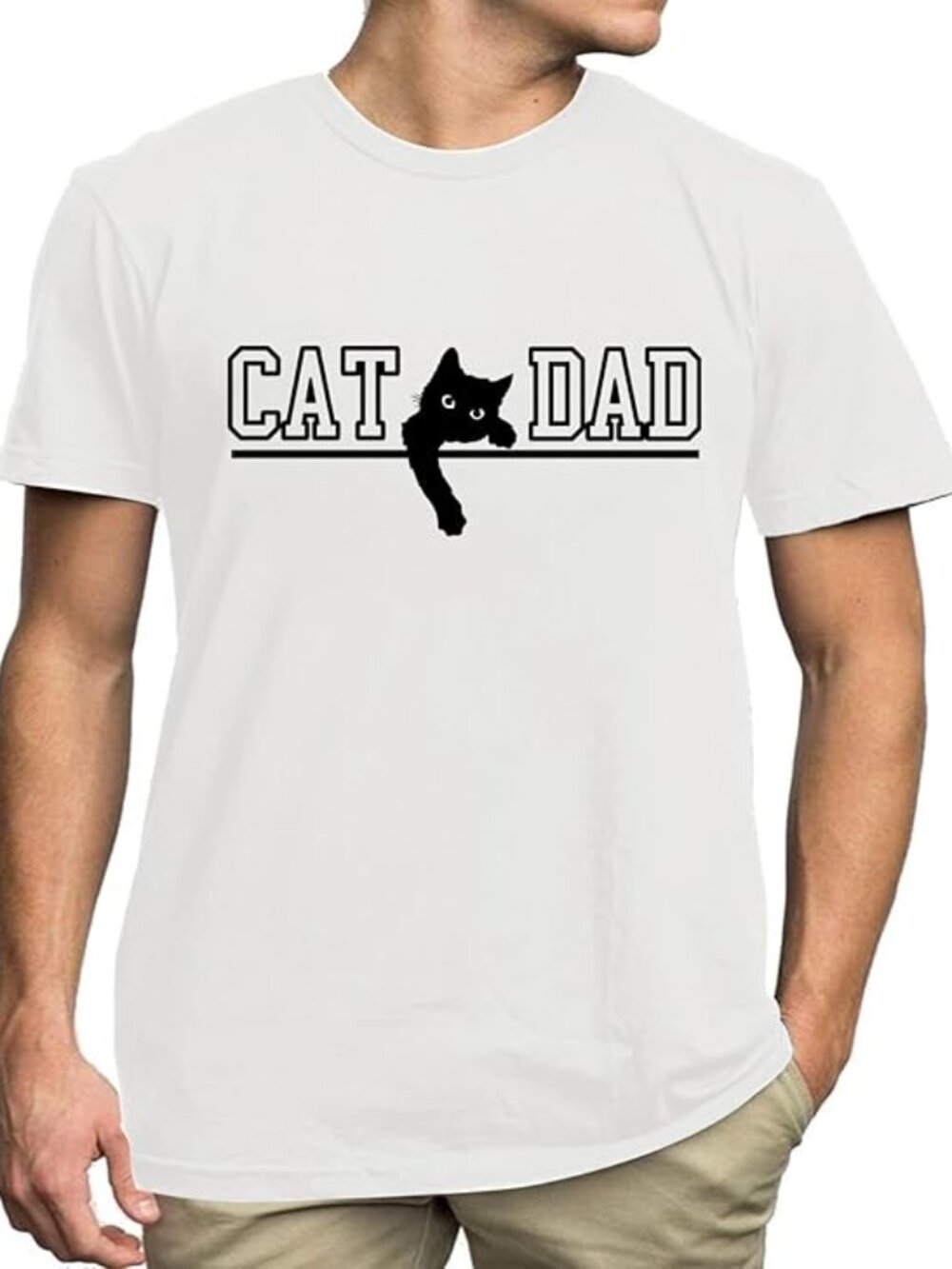 Cat Shirts for Men Cat Dad